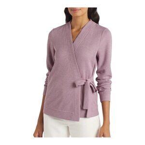 Brea Canyon Jordyn Wrap Sweater~Size Small~Lavender Light Purple~NWT  L1 10